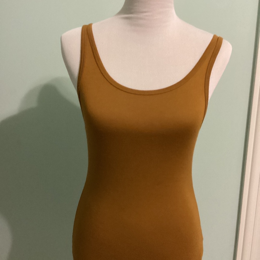 Gold/Brown Tank top